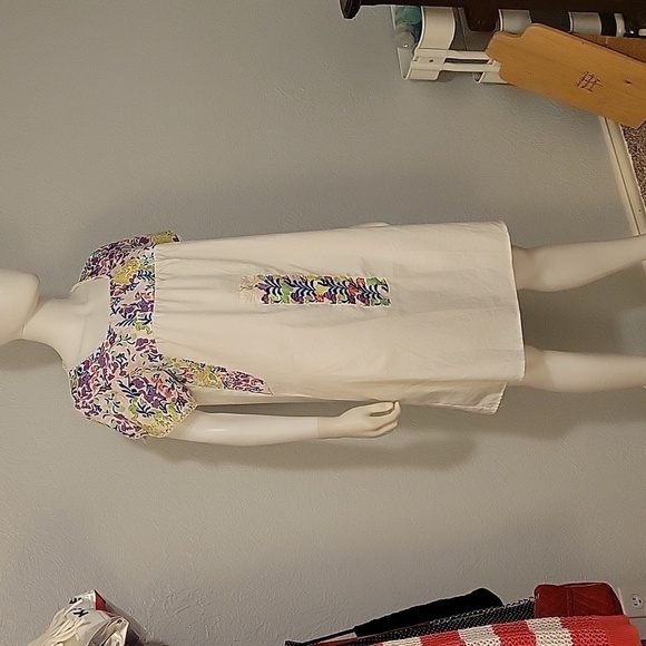 MISSLOOK Floral Summer Lounge Beach Jumper House Dress - Picture 3 of 11